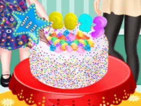 ベビーテイラーのコンフェッティケーキ