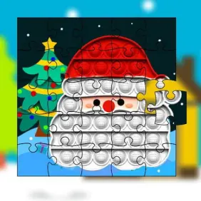 クリスマスポップイットジグソー