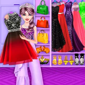 ドレスアップゲーム：ファッションスタイリスト