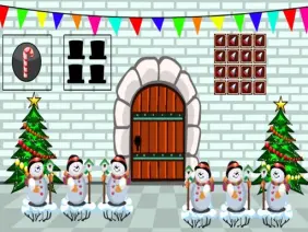 雪だるまハウスからの脱出
