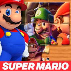 スーパーマリオブラザーズのジグソーパズル